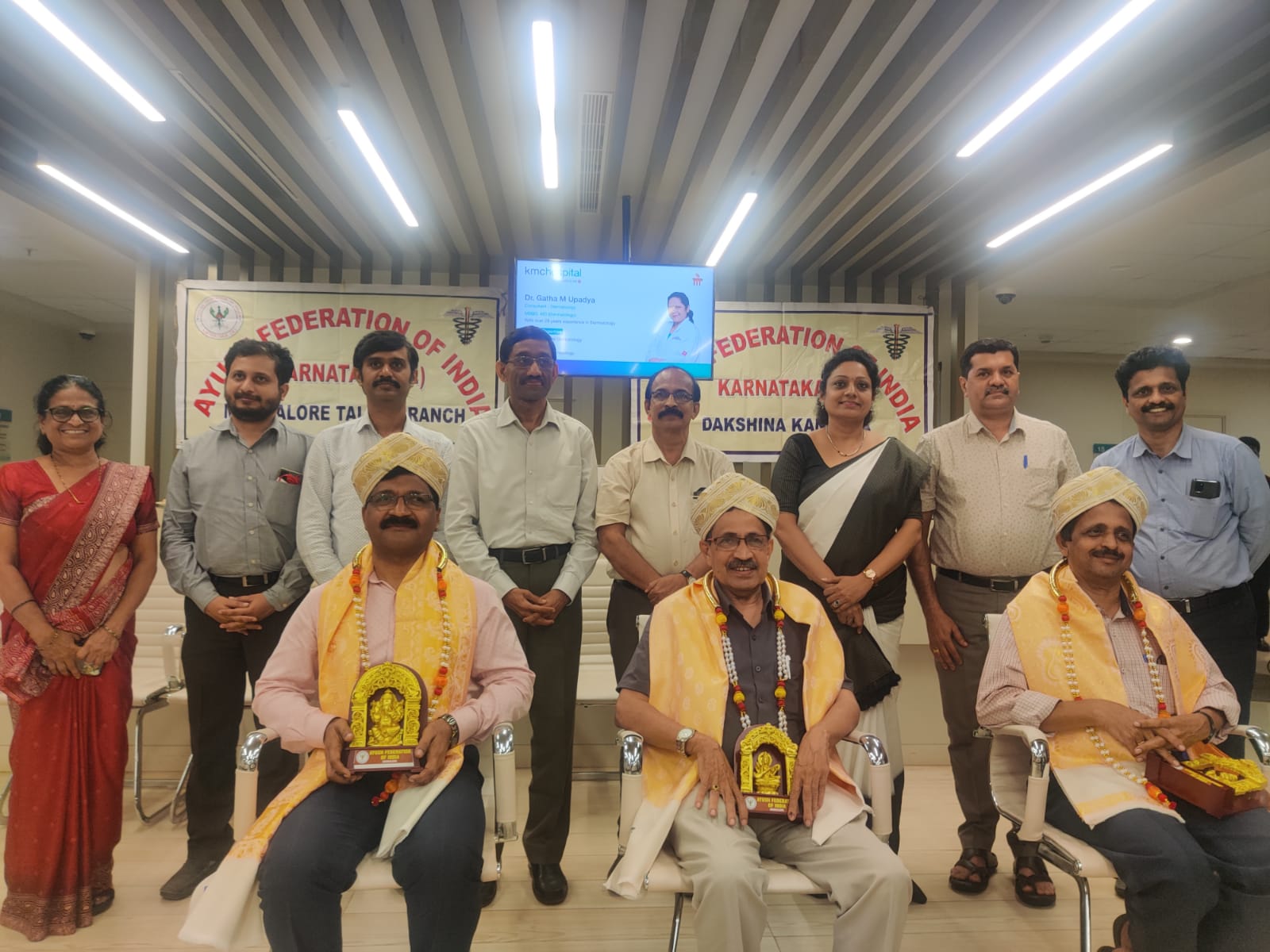 Honouring Doctors who have accomplished so much in the field of Ayurveda.